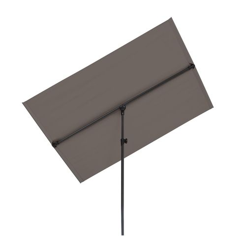 Blumfeldt Flex-Shade L Parasol 130 X 180 Cm Polyester Uv 50 Gris Foncé