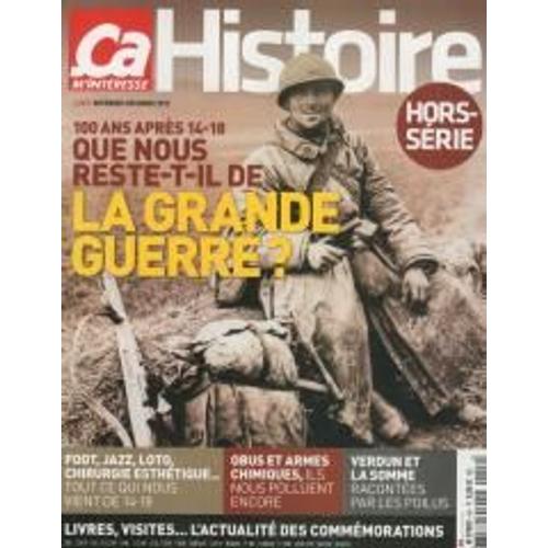 Ca M'interesse Histoire 8h La Grande Guerre