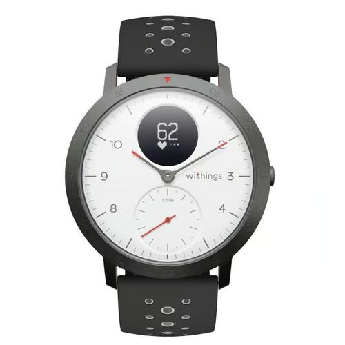 Montre Connectée Reconditionné Withings Steel Hr Sport Blanc - Très Bon État