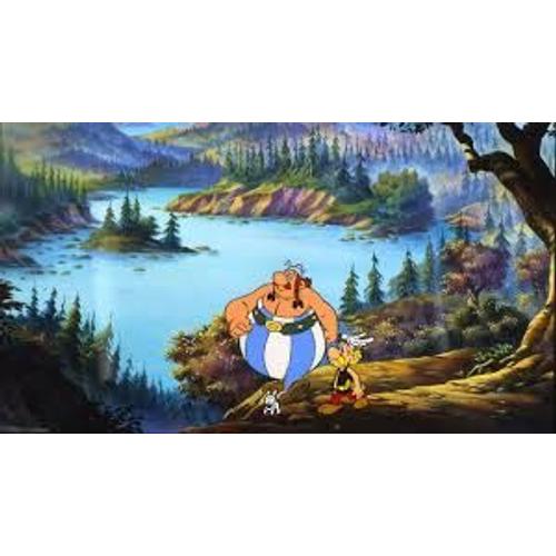 Asterix Et Les Indiens - Asterix In Amerika - Uderzo Et Goscinny - Gerhard Hahn - Jeu Incomplet 10/12 Photos D'exploitation Du Film En Couleur 21x27 Cm - 1994