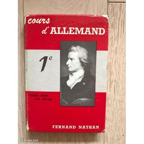 Cours D'allemand 1° De Pierre Kuhn & Guy Isnard