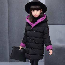 Doudoune Fille de Marque Enfants Double face Manteau a Capuche Chaude Parka D hiver Filles ZS306952 Rakuten