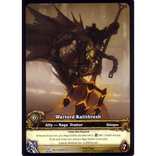 Warlord Kalithresh - Wow - Promo Extented - Betrayer Vo