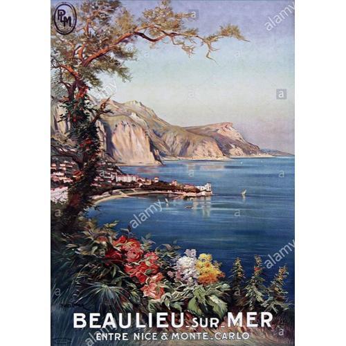 Affiche Beaulieu Sur Mer