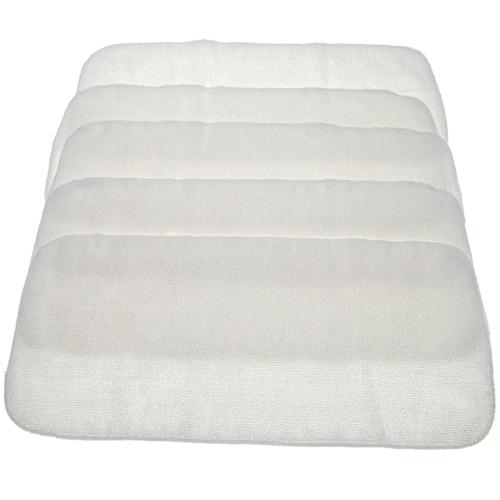 vhbw Lot de 5 Lingettes (serpillière) compatible avec Kärcher SC 5.800 CB, SC 6.800 C, SC 6.800 CB pour balai vapeur, serpillière