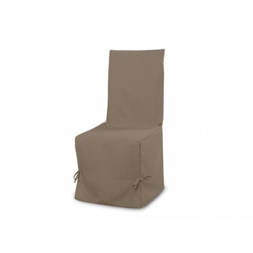 Housse De Chaise En Coton Panama Taupe