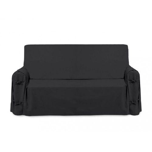 Housse De Canapé En Coton Panama Anthracite