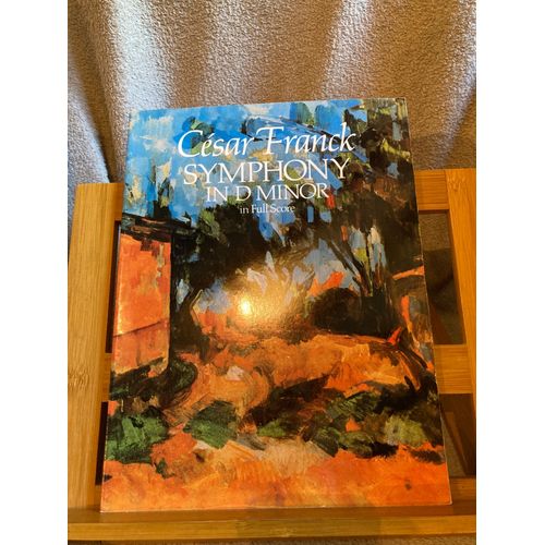 César Franck Symphonie En Ré Mineur Partition D'orchestre Éditions Dover