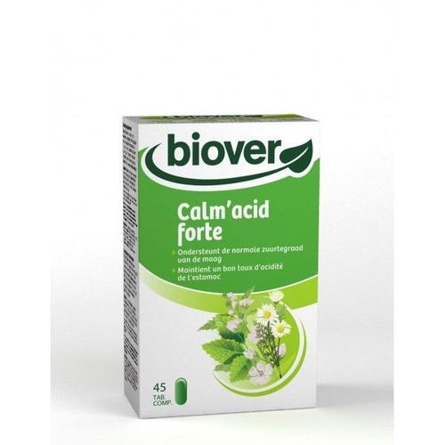 Calm'acid Forte - Soutient Un Bon Taux D'acidité 45 Comprimés - Biover 
