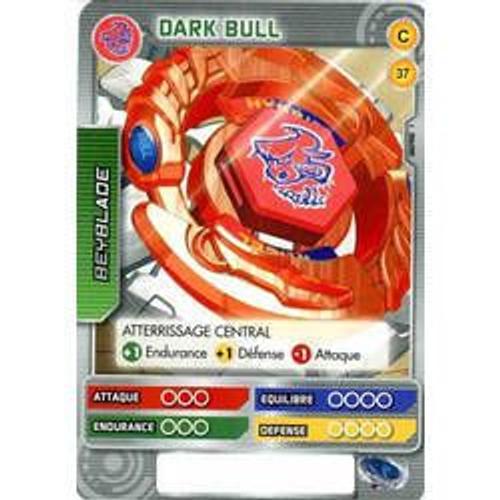 Carte Beyblade - Dark Bull - 37/160 - Commune Série 1