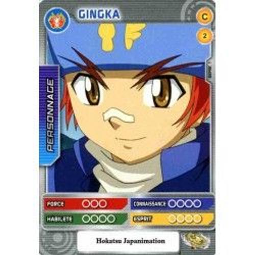 Carte Beyblade - Gingka - 2/160 - Commune Série 1