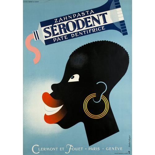 Affiche Dentifrice Serodent