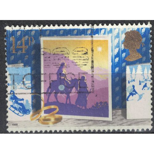 Royaume Uni 1988 Oblitéré Used Religion Journey To Bethlehem Voyage À Bethléem Su
