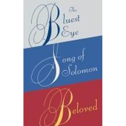 Toni Morrison Box Set: The Bluest Eye, Song Of Solomon, Beloved