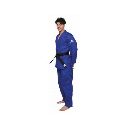 Kimono Judogi Kappa Atlanta Slim Bleu, Approuvé Ijf, Taille 150 Cm