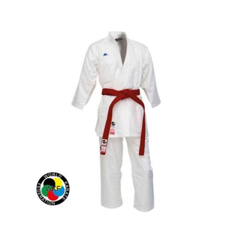 Kimono Karatégi Kumité Kappa Tokyo Blanc, Approuvé Wkf, Taille 155 Cm