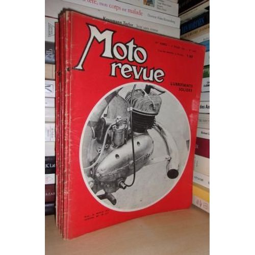 Moto Revue N° 1549: 8 Juillet 1961. 49e Année. (Lubrifiants Solides)