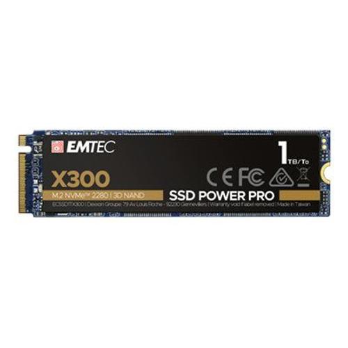 EMTEC Power Pro X300 - SSD - 1 To - interne - M.2 2280 - PCIe 3.0 x4 (NVMe)