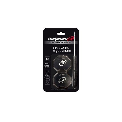 Accessoires: Bullpadel Grip Custom Weight Noire-Taille-