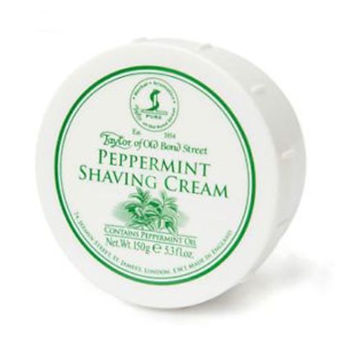 Taylor Of Old Bond Street Peppermint Shave Cream (5.3 Oz) 2 Pack (2) 