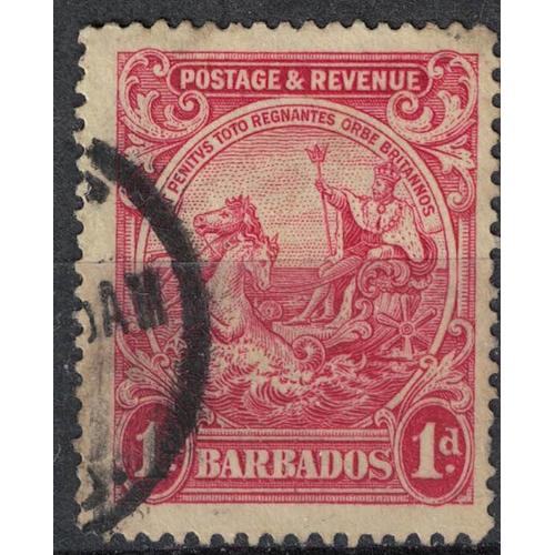 Barbade 1932 Oblitéré Used Seal Of The Colony Postage & Revenue Sceau De La Colonie Su