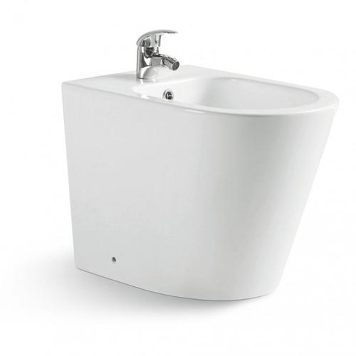 BIDET À POSER EN CÉRAMIQUE AFFLEURANT RIMLESS BLUES