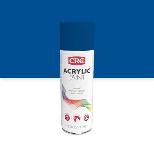 Peinture acrylique de finition bleu signal - aérosol 400 ml CRC
