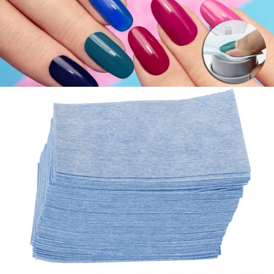 Serviettes 600 Pieces Jetables Coton Tampons  Ongles Gel Ne... - 2