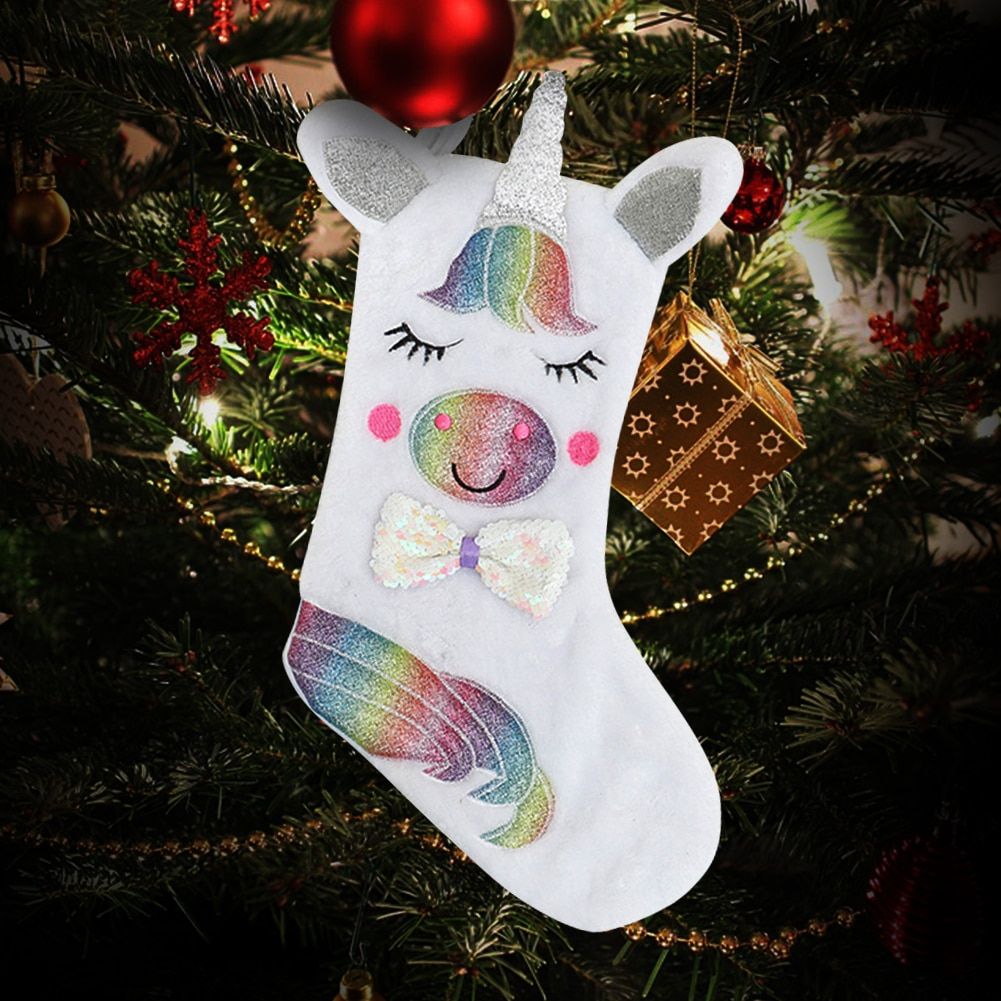 Bas De Noël Bas De Noël Chaussette Sac Cadeau Pour Enfants-Adultes Pour Cadeaux De Noël