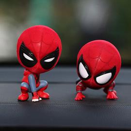 Spiderman Voiture Secouant Tête Poupée Intérieur Décoration