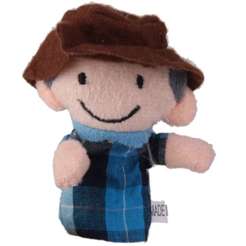Mvi Vieux Macdonald Animaux De La Ferme Doigt Poupees Enfants Preferent Jouets 10 Pieces