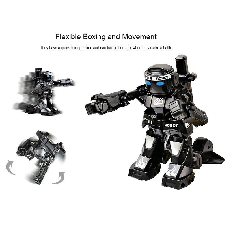 Mvi Rc Combat Boxe Robot Jouets 2.4g Combat Intelligent Tele... - 3