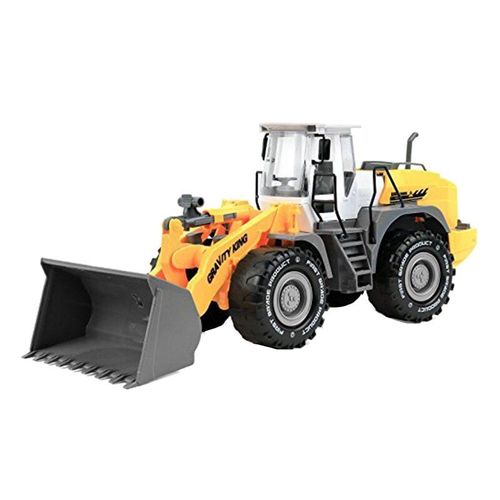 Mvi Vehicule De Jouet De Construction De Camion De Tracteur De Bulldozer Jumbo Alimente Par Friction D'enfants Cadeau De Jouet Pou