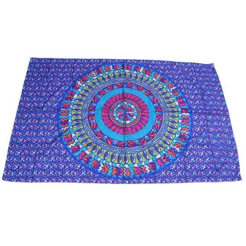 Mvi Hippie Tapisserie Indien Violet Mandala Design Psychedelique Tapisserie Tissu Art Tenture Murale Pour Salon Chambre Dortoir Dec