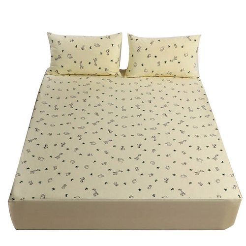Mvi Drap Housse Matelas Enfants Bande Dessinee Literie Draps De Lit Avec Bande Elastique Impermeable Reglable Matelas De Lit 138x19