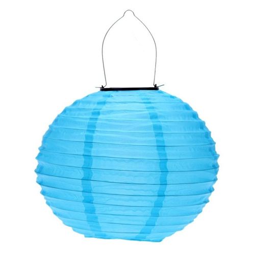 Mvi Lanterne Solaire De Route De Lanternes Solaires De 10 'pour La Decoration De Jardin Bleue