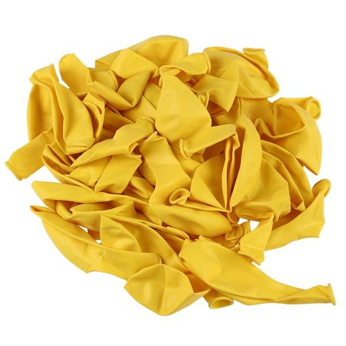 Mvi Ballons En Latex De Qualite Helium Jaune 12 Pouces-Paquet De 50