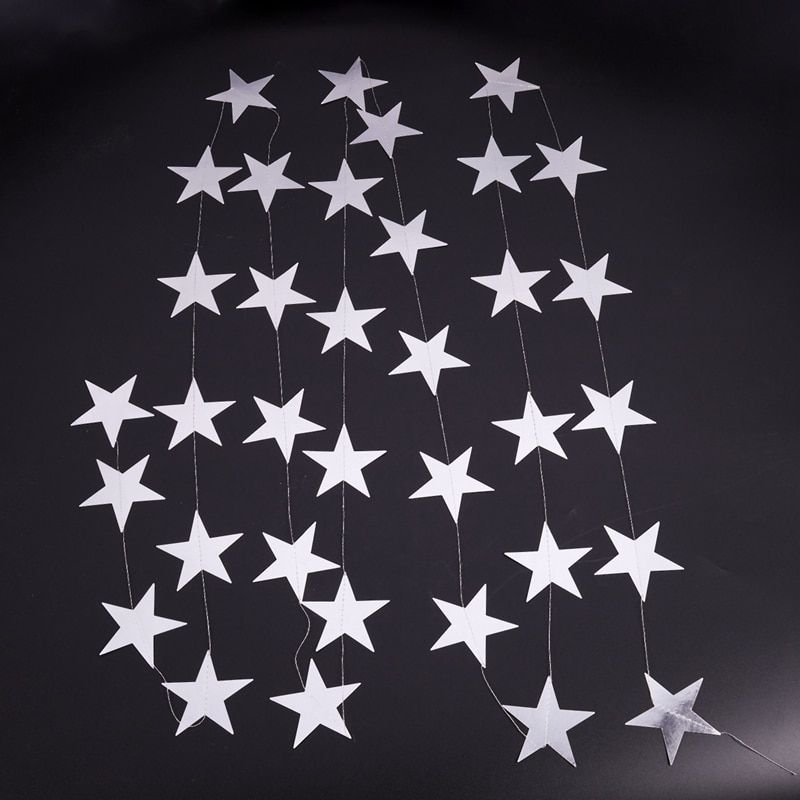Mvi 4m Noel Etoile  Cinq Branches Tirer Drapeau Mignon Uniq... - 2