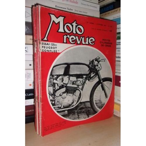 Moto Revue N° 1578: 10 Février 1962. 50e Année. (Petites Cylindrées De Cross. Essai 125 Peugeot Gonflée)