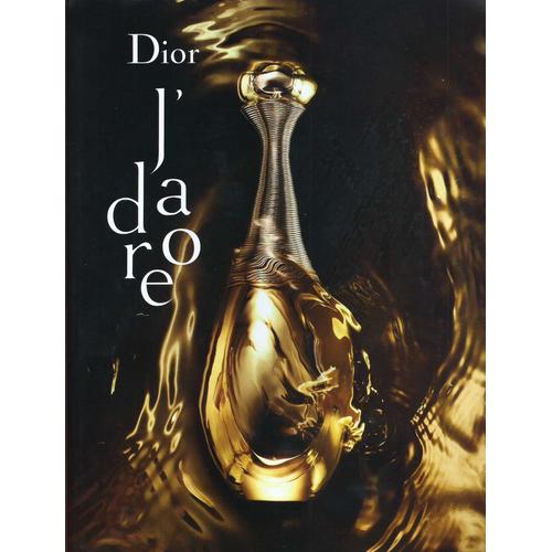 J'Adore Dior 2019 double page Dior Publicité papier Parfum Perfume ad 