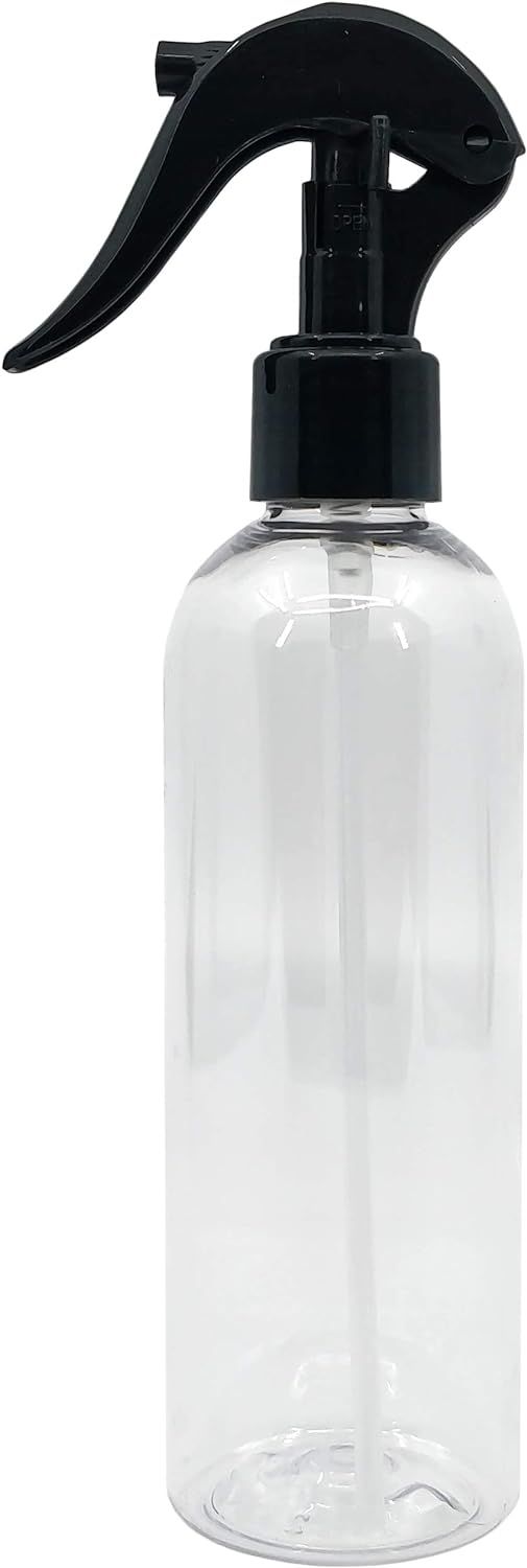 Vaporisateur (transparent) 250 ml (individuellement) | Vaporisateur à pompe résistant aux produits chimiques pour les produits de nettoyage, l'huile et autres