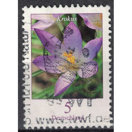 Allemagne 2005 Oblitéré Used Fleur Crocus Tommasinianus Krokus Su