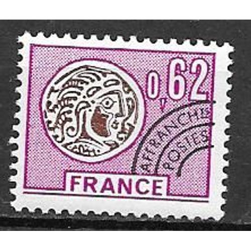 Timbre Préoblitéré Neuf De 1976,N°141 Monnaie Gauloise De 62c.