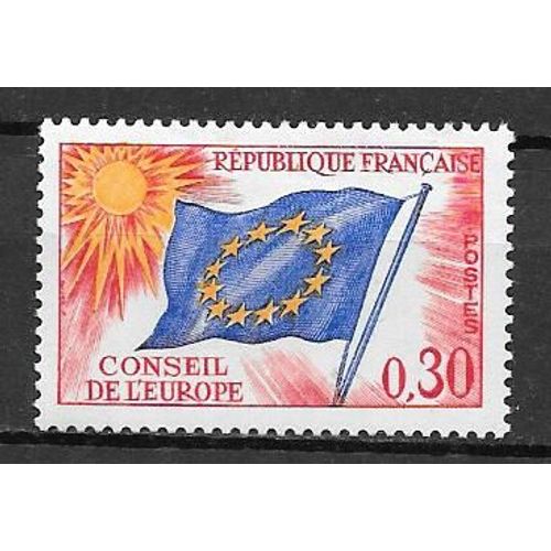Timbre Du Conseil De L'europe Neuf De 1963,N°30.
