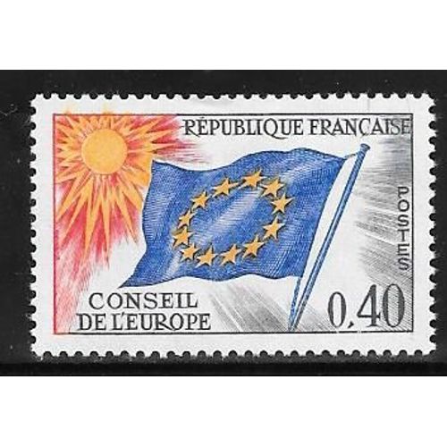 Timbre Du Conseil De L'europe Neuf De 1963,N°31.