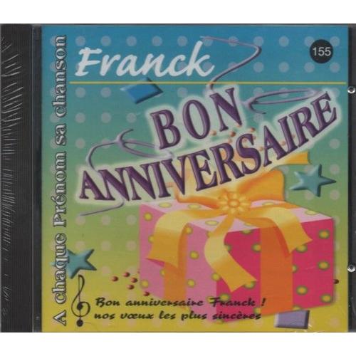 Bon Anniversaire Franck Cd Rakuten