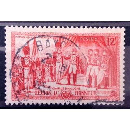 Légion D'honneur - 150ème Anniversaire - 12f Rouge (Très Joli N° 997) Obl - France Année 1954 - N11111