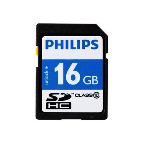 Philips FM16SD45B - Carte mémoire flash - 16 Go - Class 10 - SDHC UHS-I