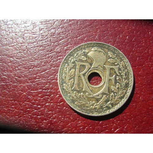 25 Centimes 1929 Fautée