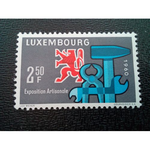 Timbre Luxembourg Yt 580 Exposition D'artisanat 1960 ( 30304 )